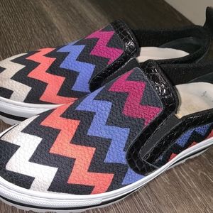 MSGM Multi-Color Slip On Shoes